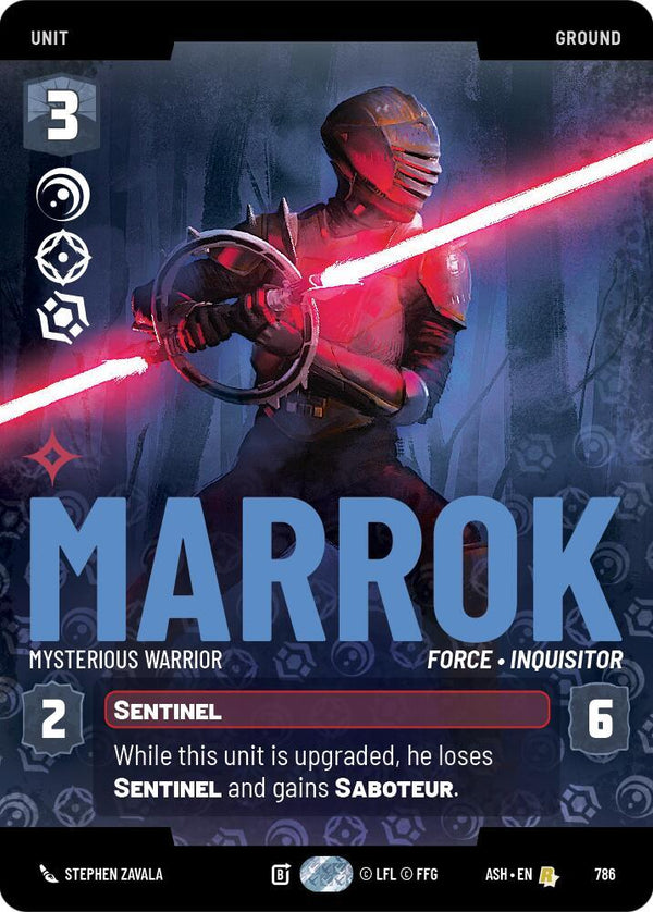 Marrok - Mysterious Warrior (Prestige) - Star Wars Unlimited