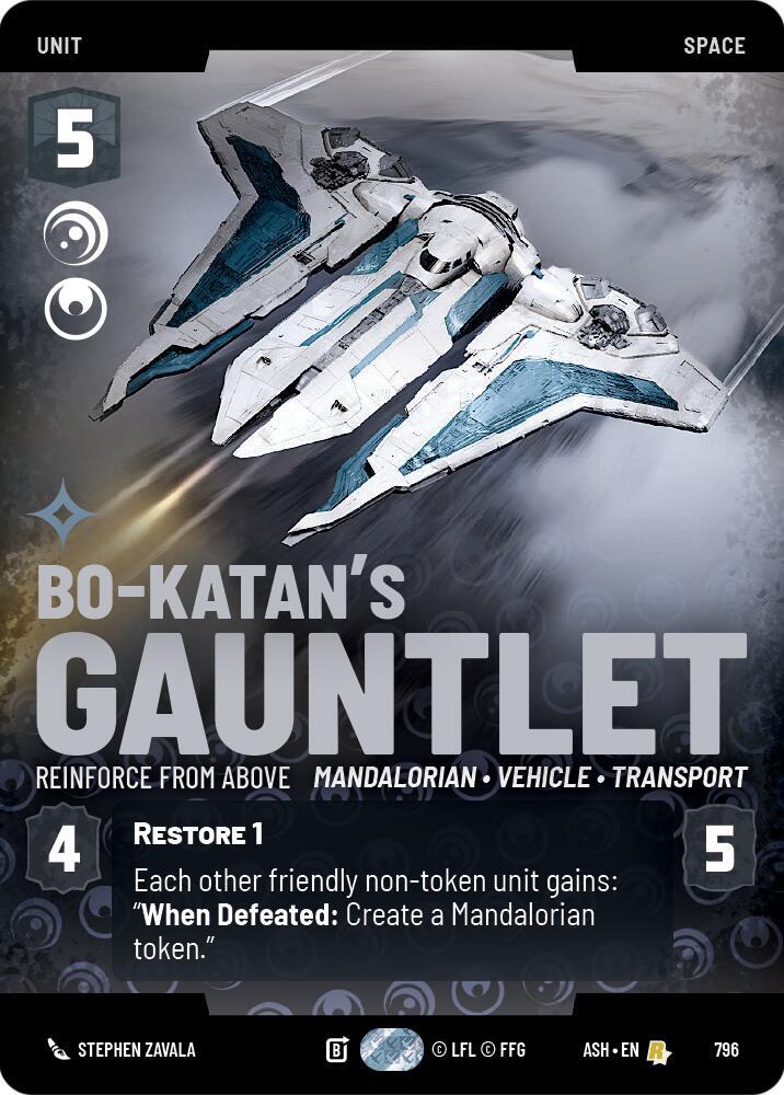 Bo-Katan's Gauntlet - Reinforce from Above (Prestige)