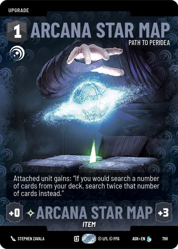 Arcana Star Map - Path to Peridea (Prestige) - Star Wars Unlimited
