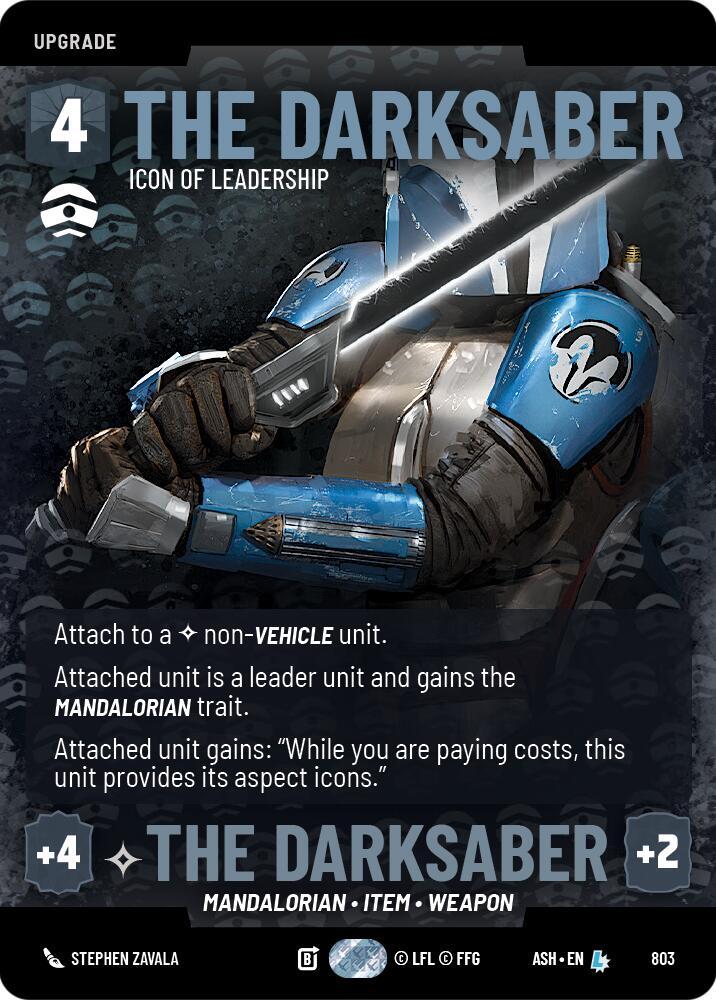 The Darksaber - Icon of Leadership (Prestige)