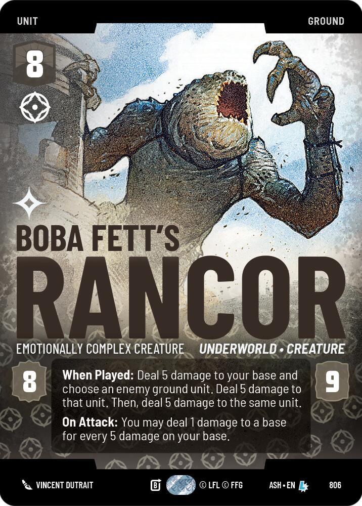 Boba Fett's Rancor - Emotionally Complex Creature (Prestige)