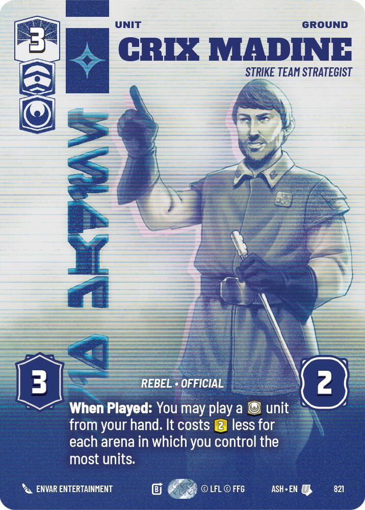Crix Madine - Strike Team Strategist (Prestige)
