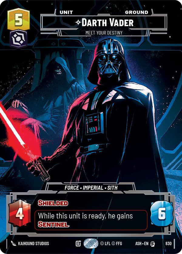 Darth Vader - Meet Your Destiny (Prestige) (ASH 830) - Star Wars Unlimited