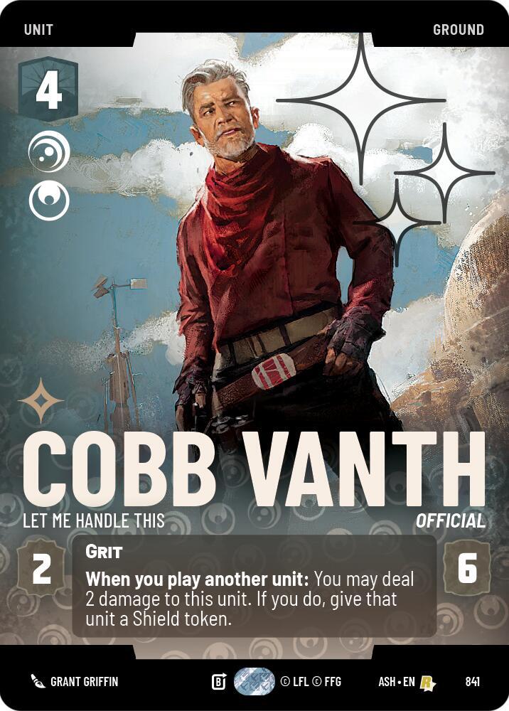 Cobb Vanth - Let Me Handle This (Prestige Foil)