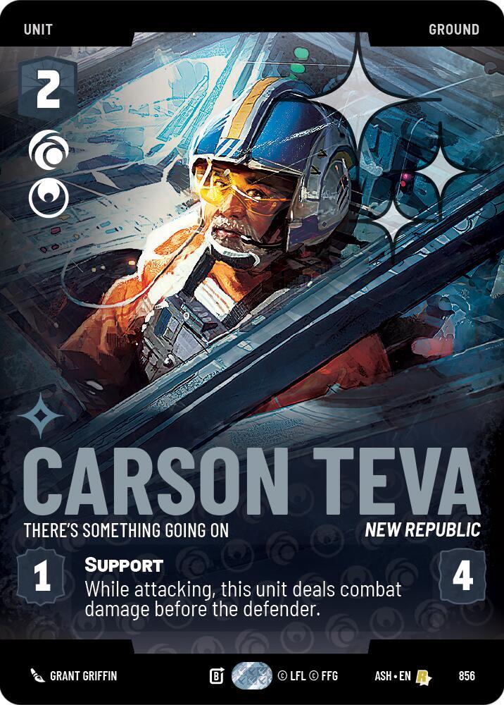 Carson Teva - There's Something Going On (Prestige Foil)