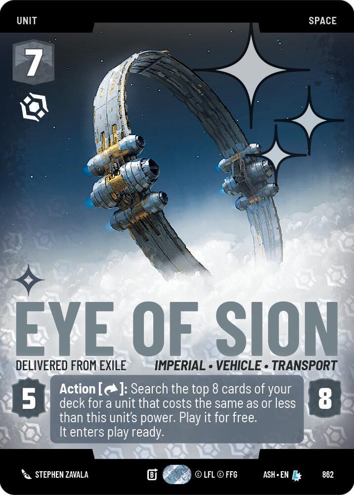 Eye of Sion - Delivered from Exile (Prestige Foil)