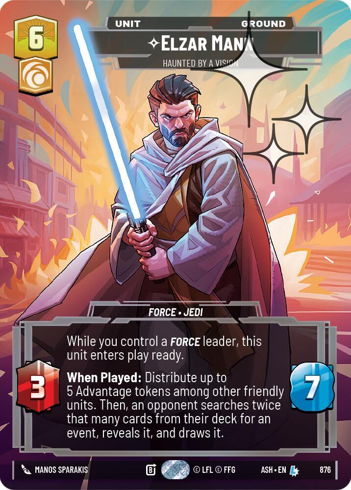 Elzar Mann - Haunted by a Vision (Prestige Foil)