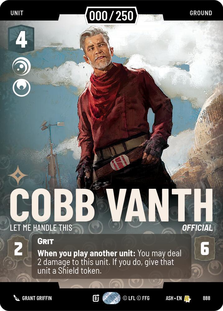 Cobb Vanth - Let Me Handle This (Serialized)