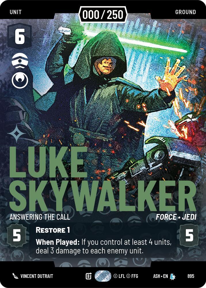 Luke Skywalker - Answering the Call (Serialized)