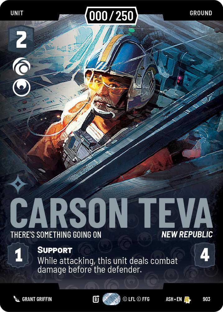 Carson Teva - There's Something Going On (Serialized)
