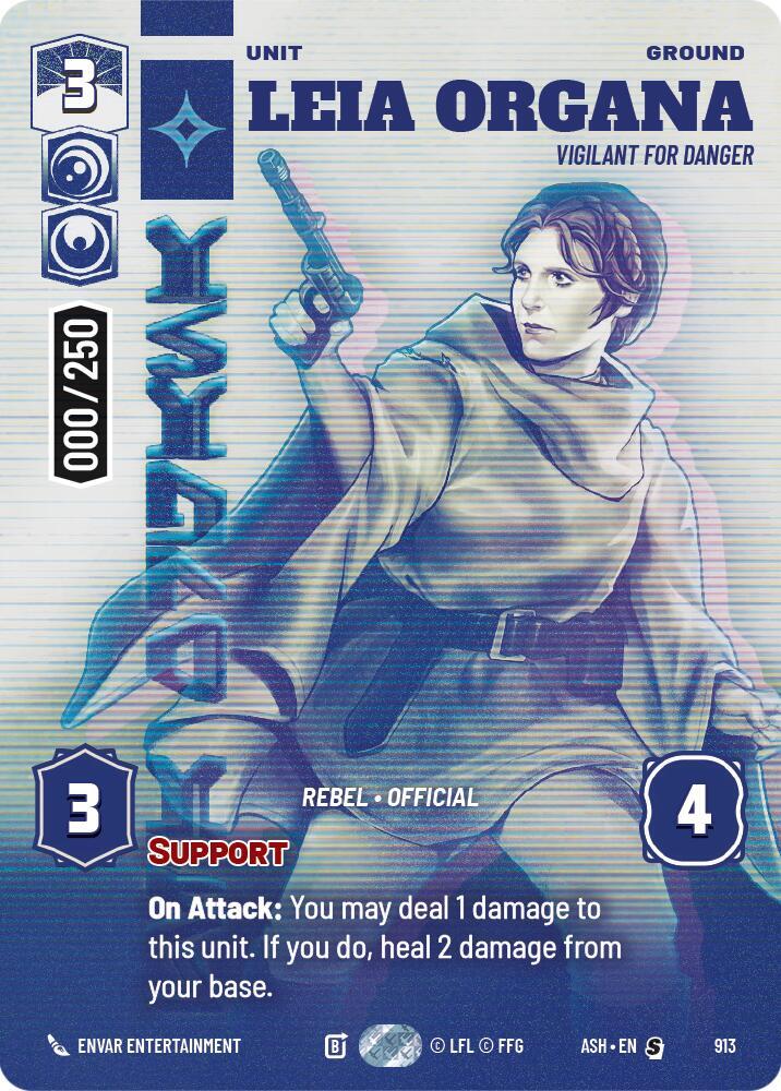 Leia Organa - Vigilant for Danger (Serialized)