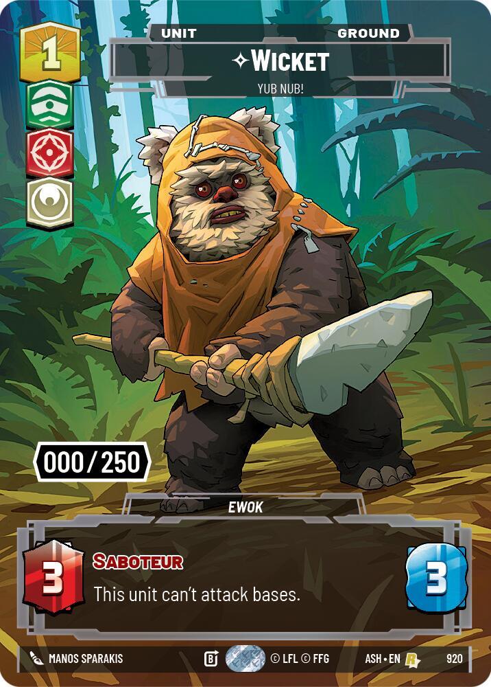 Wicket - Yub Nub! (Serialized)