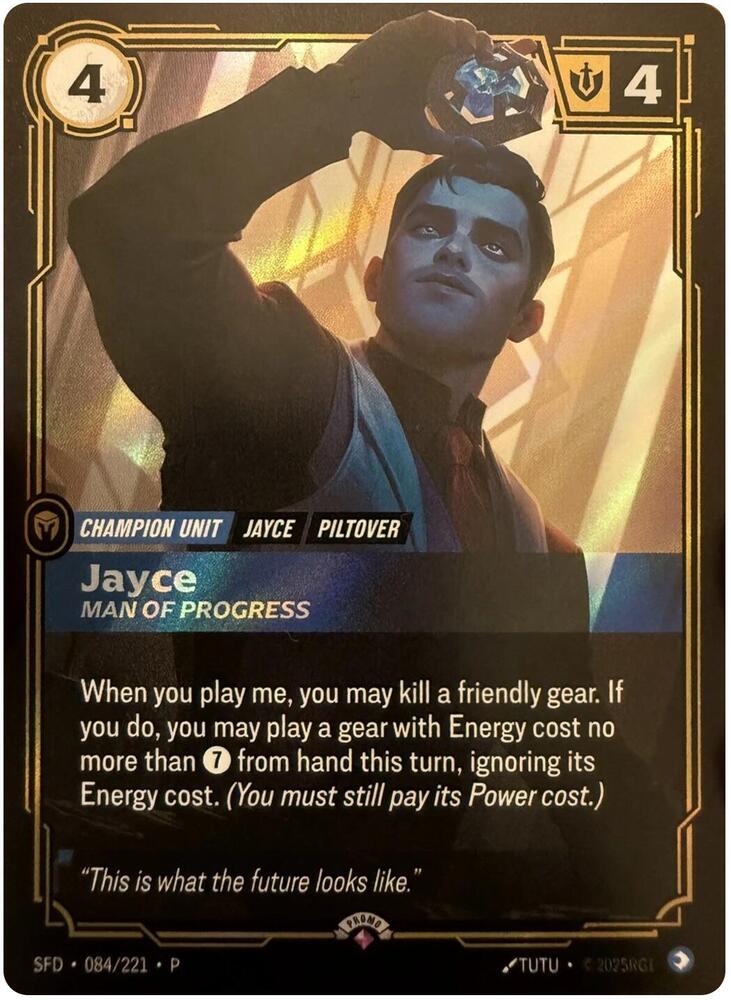 Jayce - Man of Progress