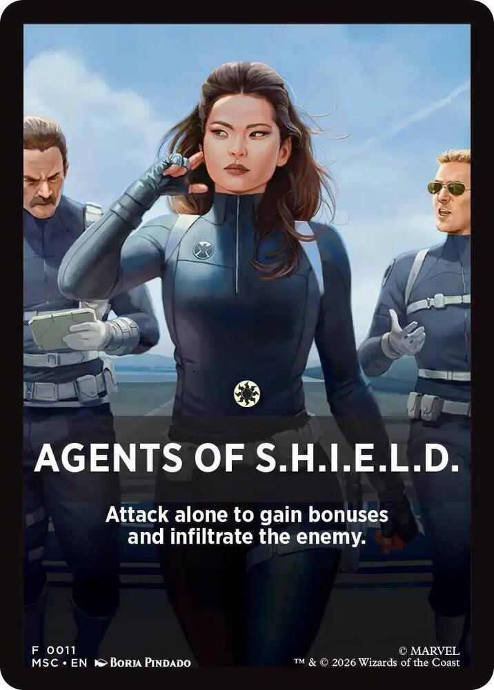 Agents of S.H.I.E.L.D. Theme Card