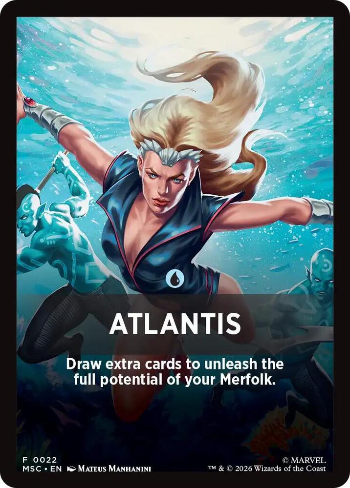 Atlantis Theme Card