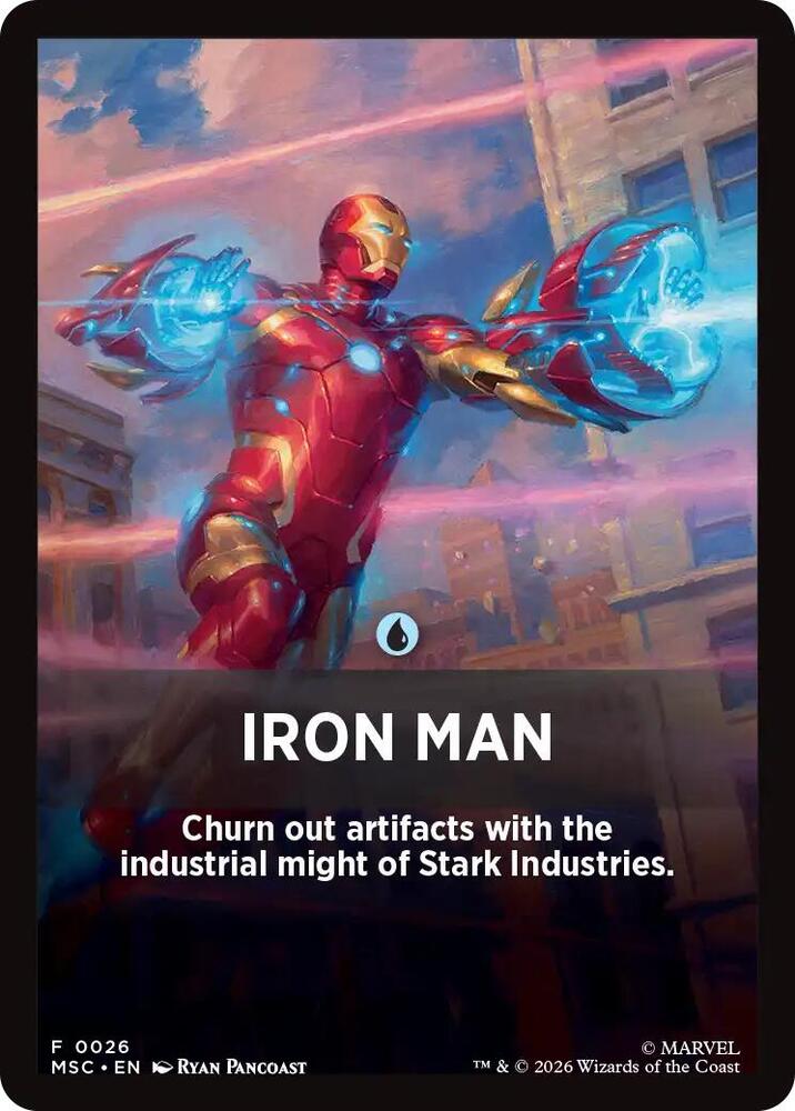 Iron Man Theme Card