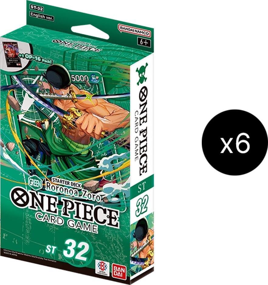 Starter Deck 32: GREEN Roronoa Zoro Display