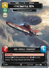 T-6 Shuttle 1974 - With a Mentor's Dedication (ASHWPP 10) - Star Wars Unlimited