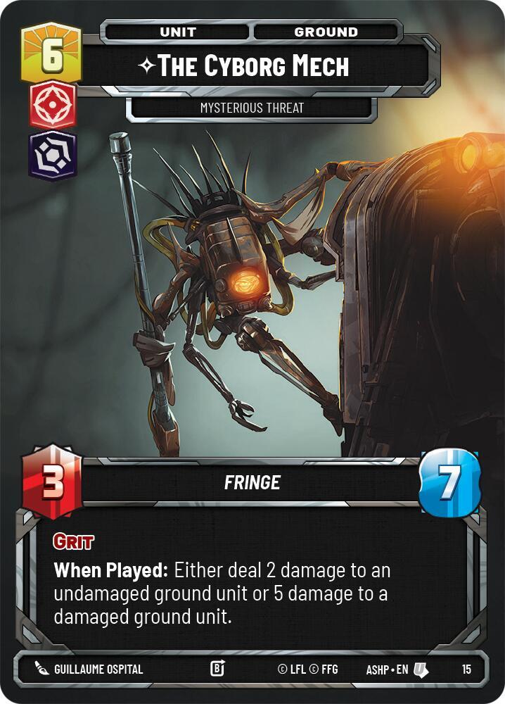 The Cyborg Mech - Mysterious Threat