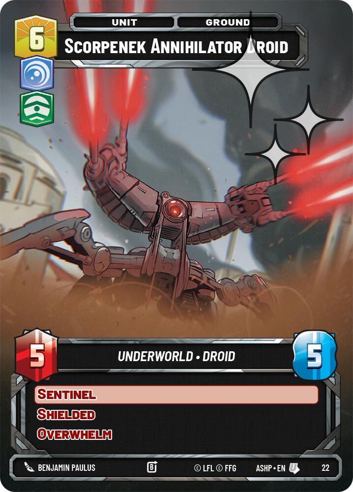 Scorpenek Annihilator Droid (Foil)