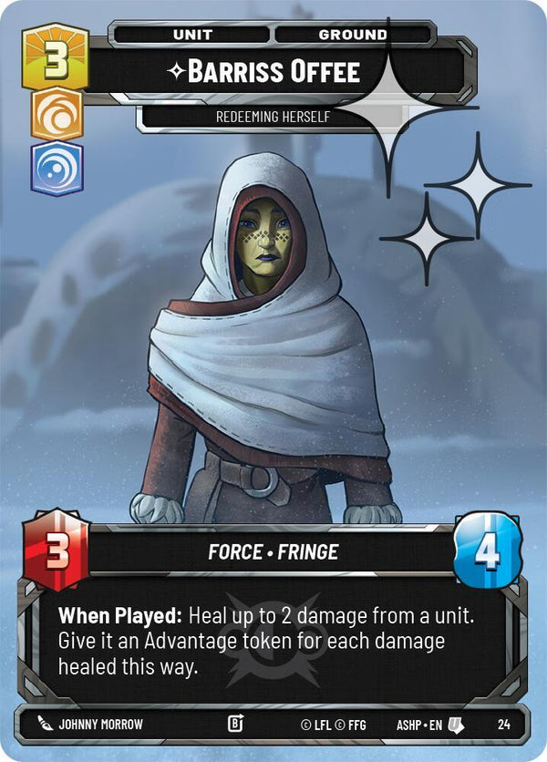 Barriss Offee (Foil) - Star Wars Unlimited
