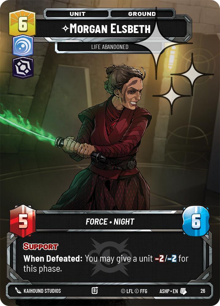 Morgan Elsbeth -Life Abandoned (Foil)