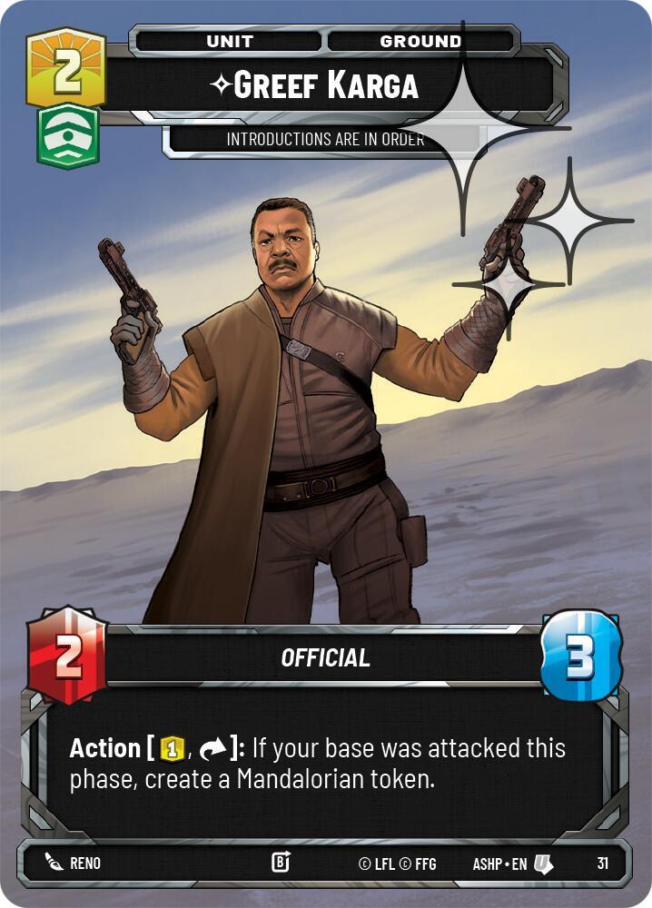 Greef Karga (Foil)