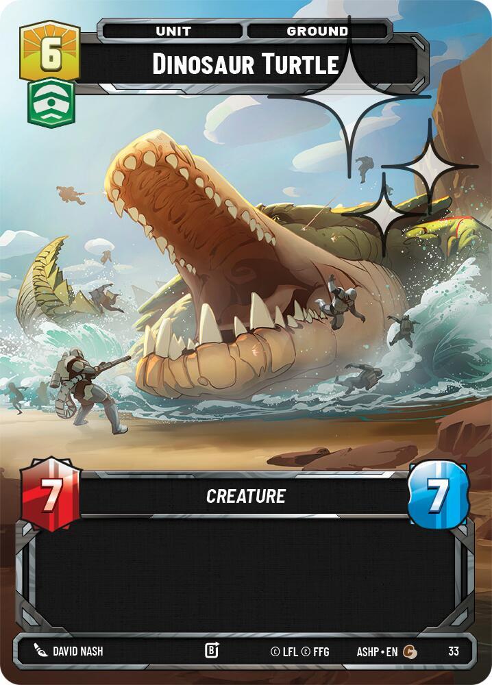 Dinosaur Turtle (Foil)