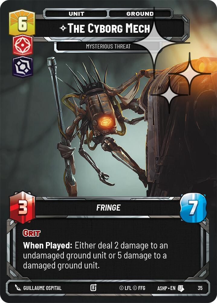 The Cyborg Mech - Mysterious Threat (Foil)