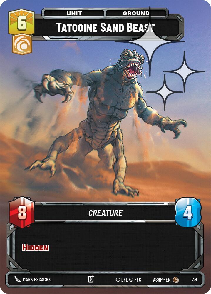 Tatooine Sand Beast (Foil)