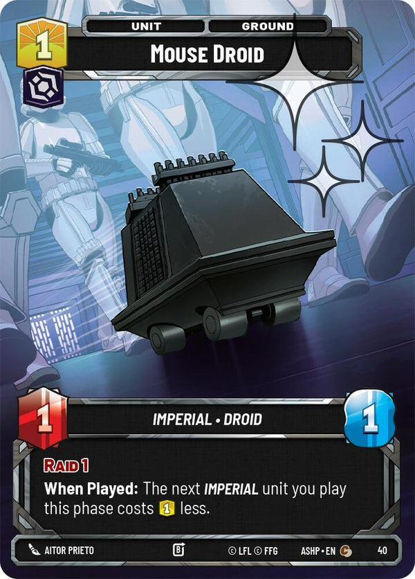 Mouse Droid (Foil) - Star Wars Unlimited