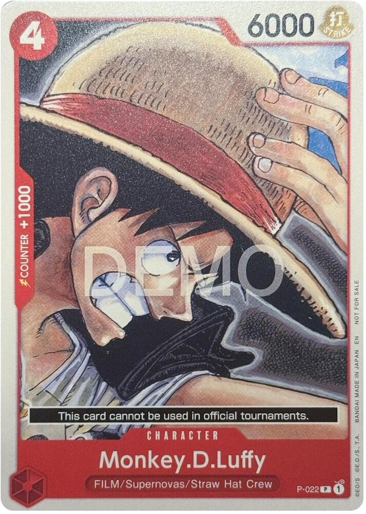 Monkey.D.Luffy - P-022