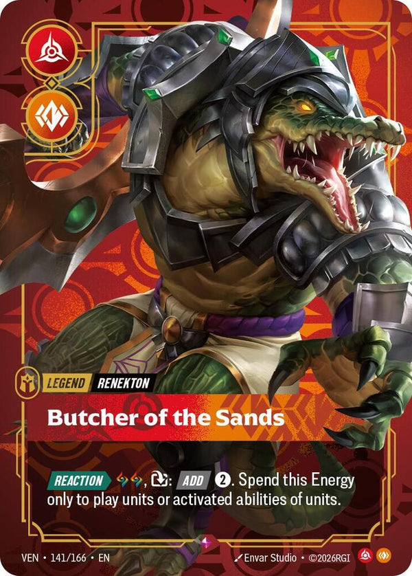 Renekton - Butcher of the Sands - Riftbound: League of Legends TCG