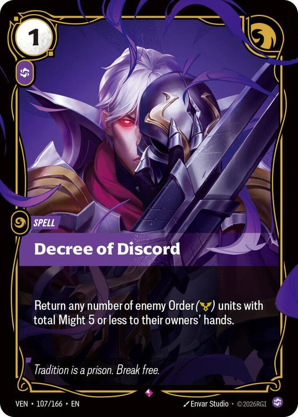 Decree of Discord - Riftbound: League of Legends TCG