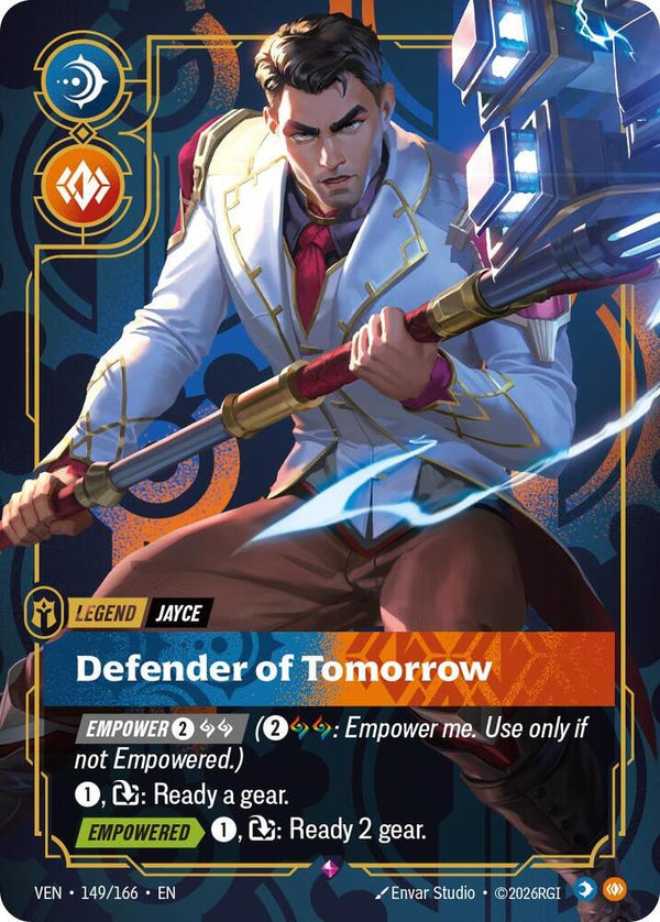 Jayce - Defender of Tomorrow - Riftbound: League of Legends TCG