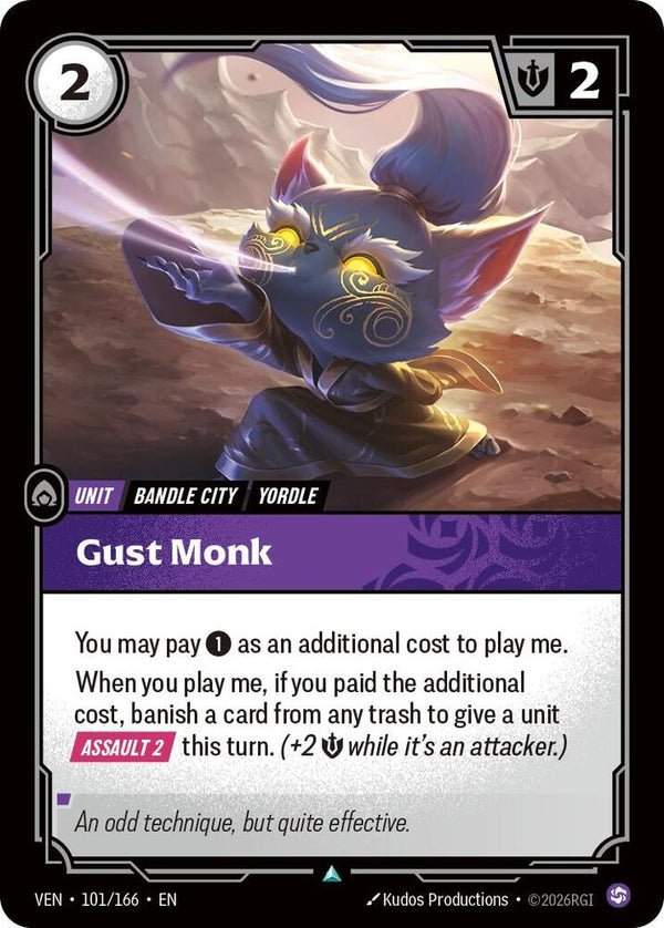 Gust Monk - Riftbound: League of Legends TCG