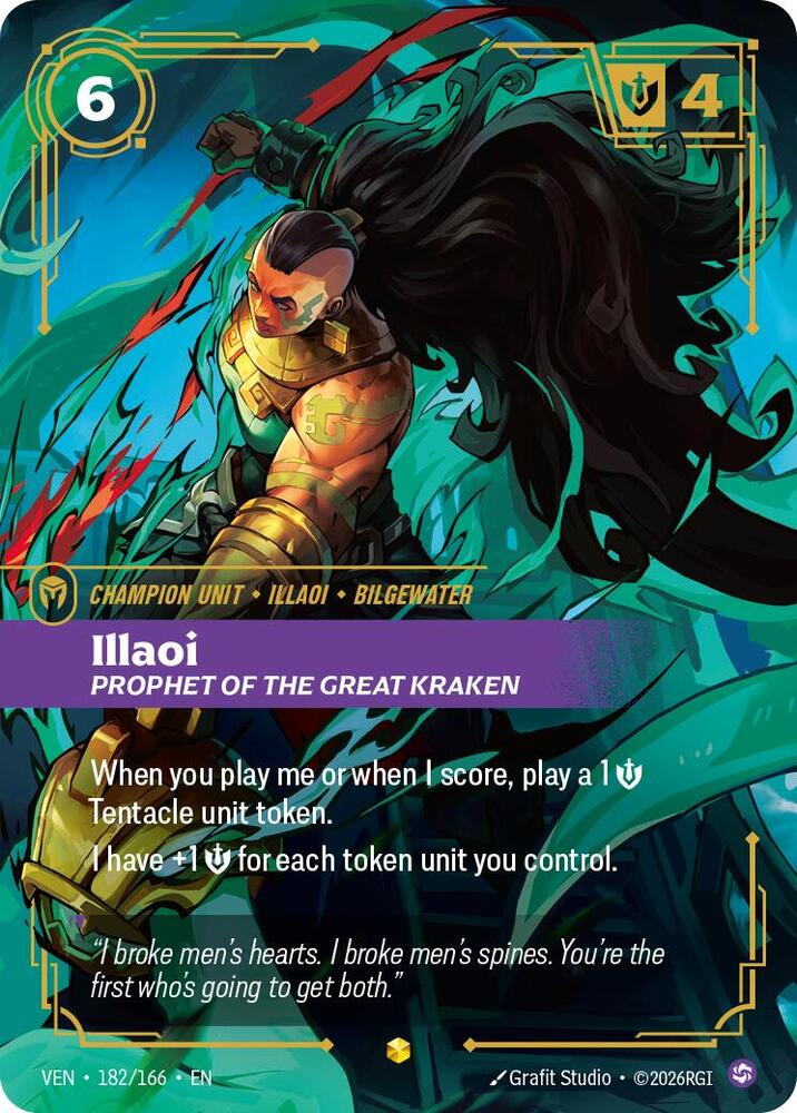 Illaoi - Prophet of the Great Kraken (Overnumbered)