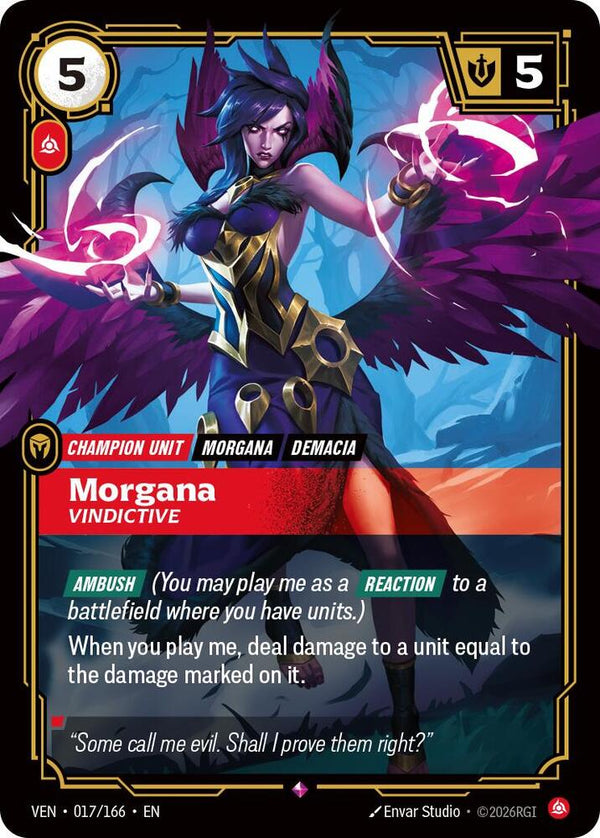 Morgana - Vindictive - Riftbound: League of Legends TCG