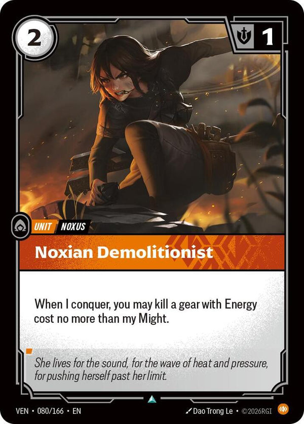 Noxian Demolitionist - Riftbound: League of Legends TCG