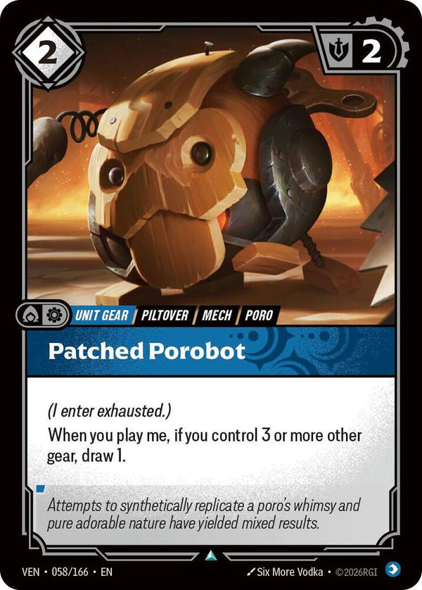 Patched Porobot - Riftbound: League of Legends TCG
