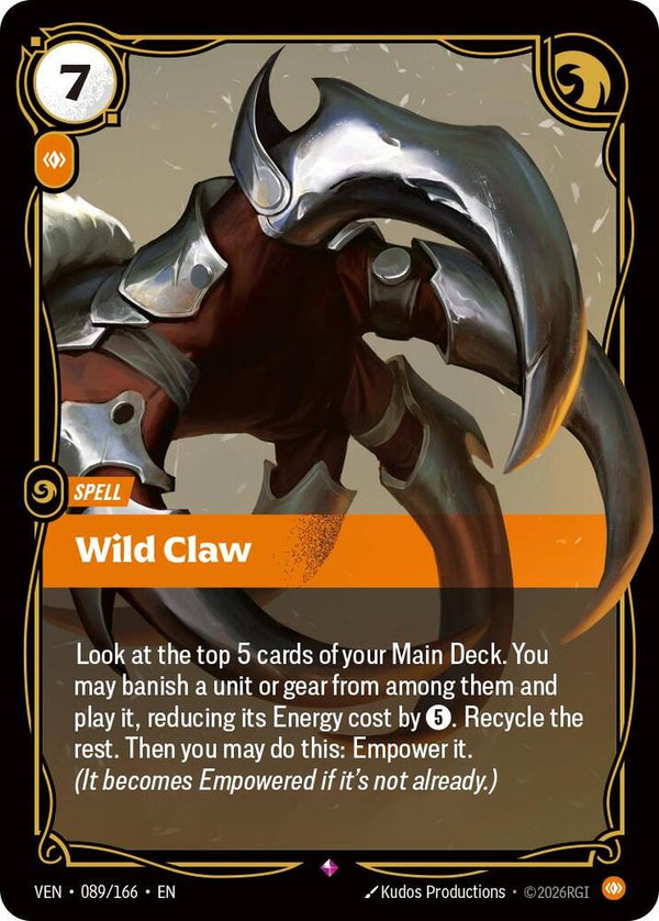 Wild Claw - Riftbound: League of Legends TCG
