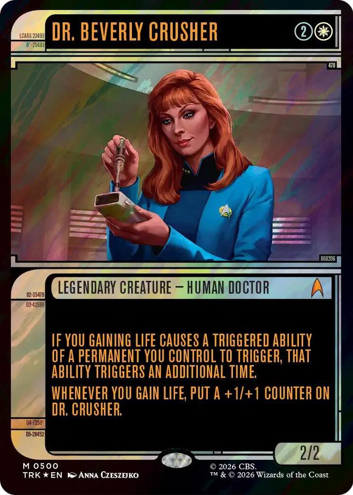 Dr. Beverly Crusher (Showcase) (Surge Foil)