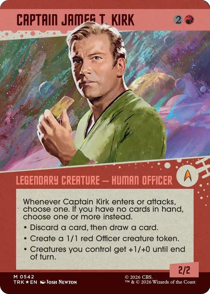 Captain James T. Kirk (Showcase) (Surge Foil)