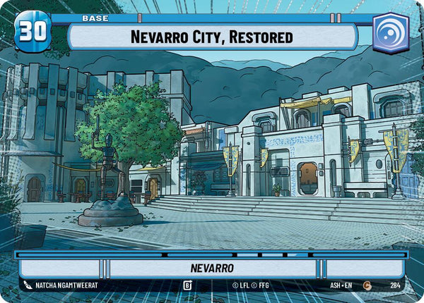 Nevarro City, Restored // Advantage (Hyperspace) - Star Wars Unlimited