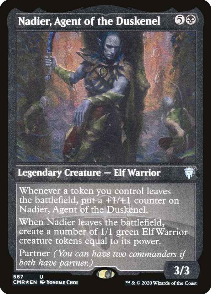 Nadier, Agent of the Duskenel (Foil Etched)
