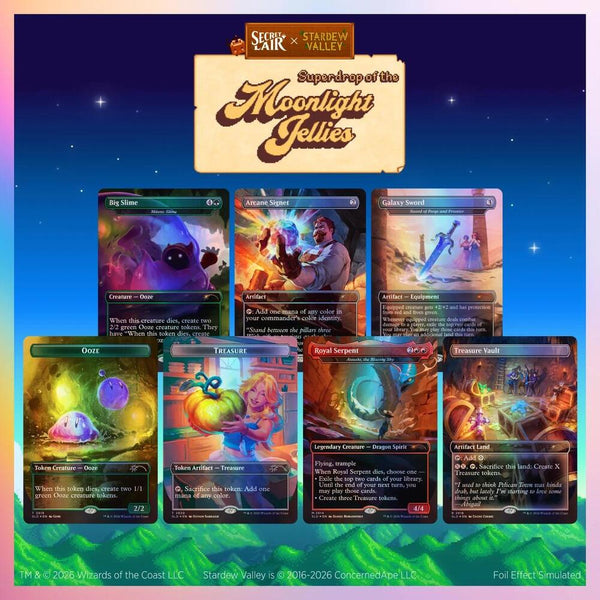 Secret Lair Drop: Secret Lair x Stardew Valley: A Flicker in the Deep - Traditional Foil Edition (SLD) - Magic: The Gathering