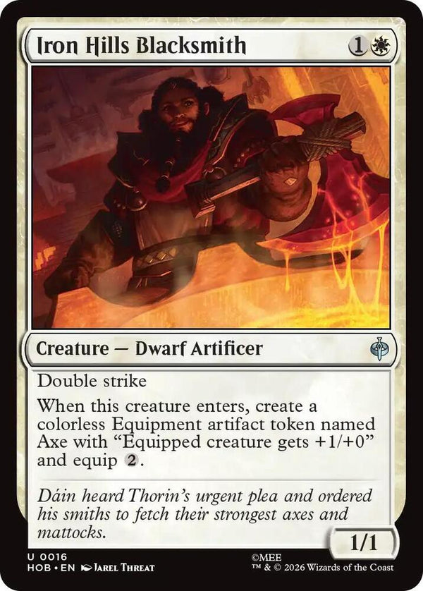Iron Hills Blacksmith - Magic: The Gathering