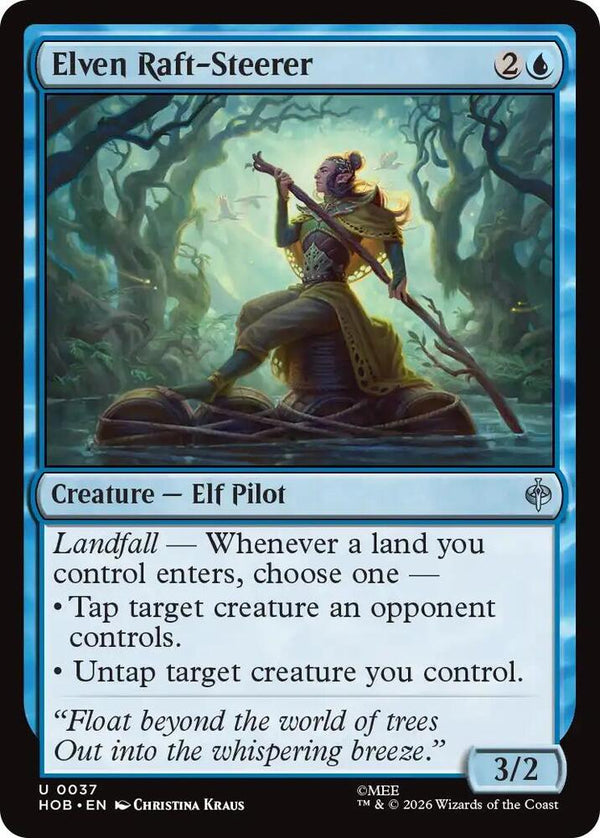 Elven Raft-Steerer - Magic: The Gathering