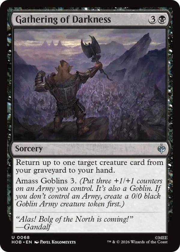 Gathering of Darkness - Magic: The Gathering