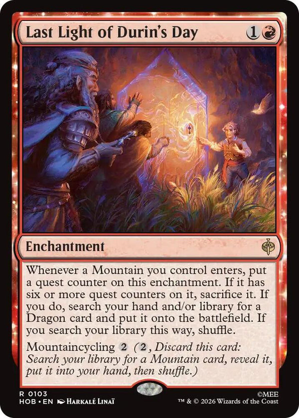 Last Light of Durin's Day - Magic: The Gathering